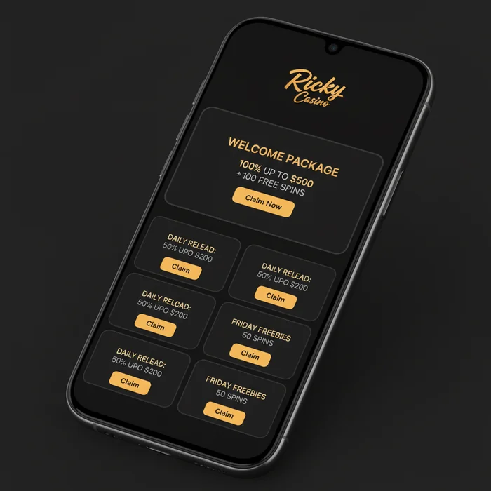 Ricky Casino Casino Bonus